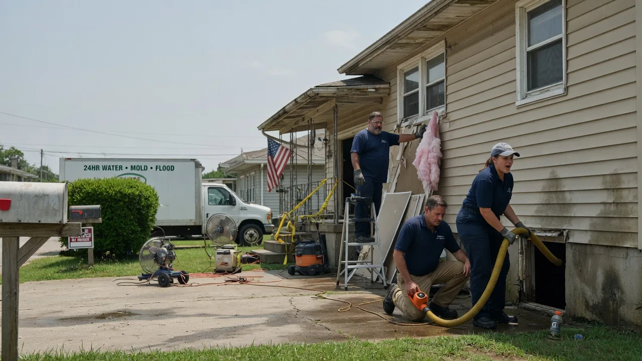 Water Damage Repair in Dorsey, IL near me